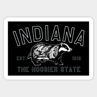 Indiana Badger Sticker